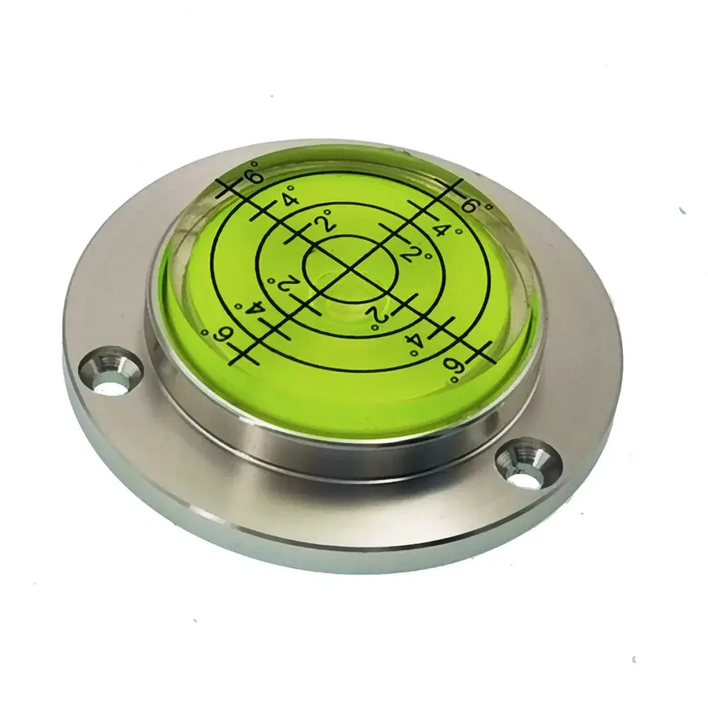 XMLEI Mini Round Spirit Level 50mm (2") Green | Accurate Horizontal Measurement - view 3
