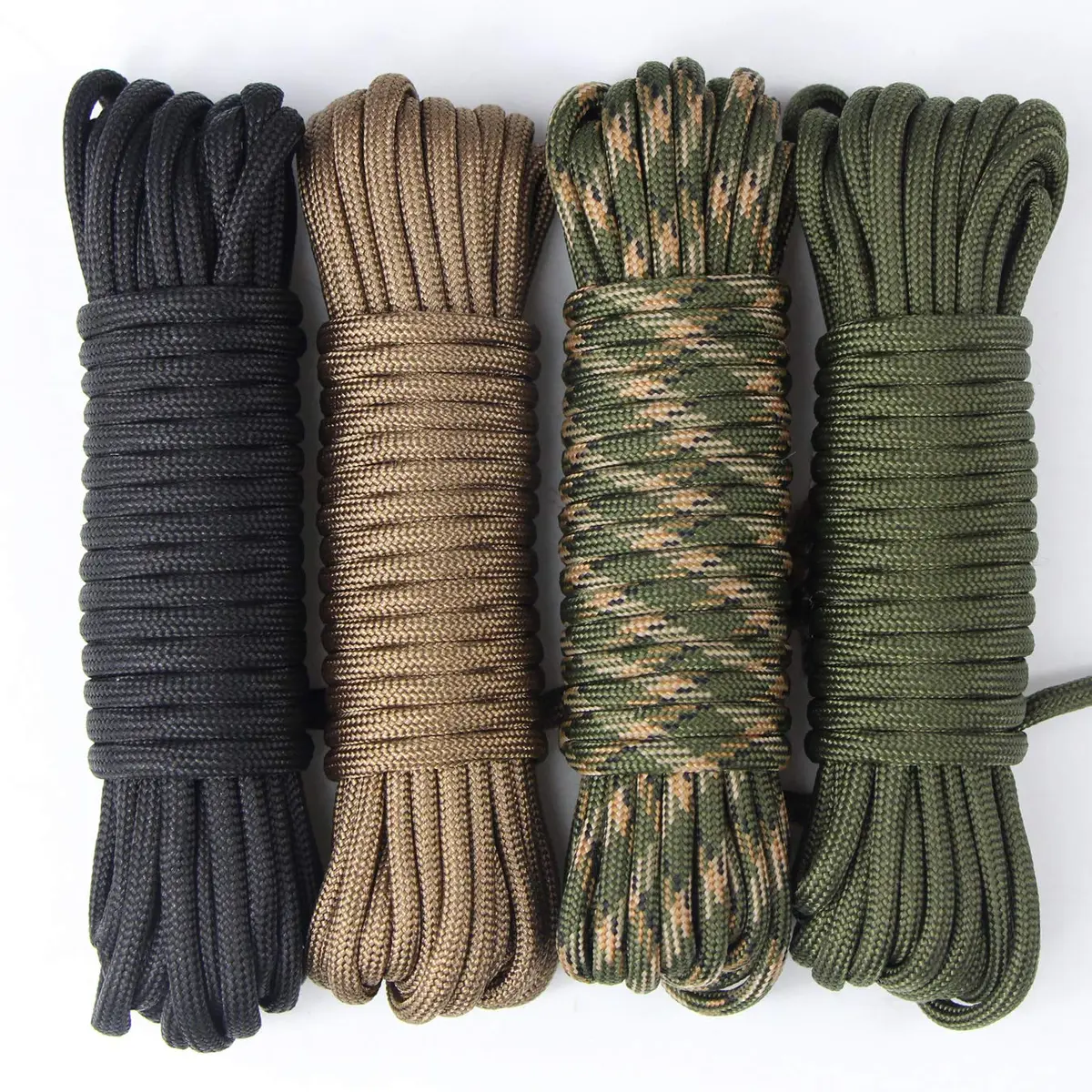 aufodara Paracord Rope 4 Pieces 6Meter | Multifunctional DIY Crafting Cord, 4mm Diameter, High Load Capacity - view 5