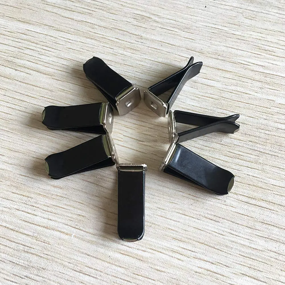 lasenersm Car Air Vent Clip 10 pcs Black Square Head | Easy Fit for Horizontal & Vertical Outlets - view 4