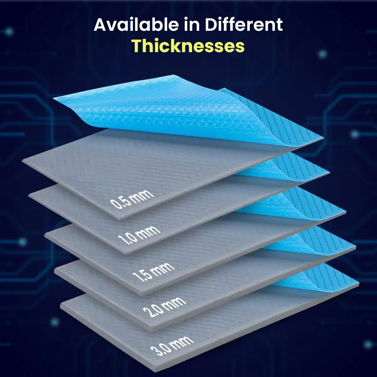 Gelid Solutions GP-Ultimate 15W/mK Thermal Pad 90x50x1.0mm | Ideal Gap Filler for GPUs and Laptops - view 3