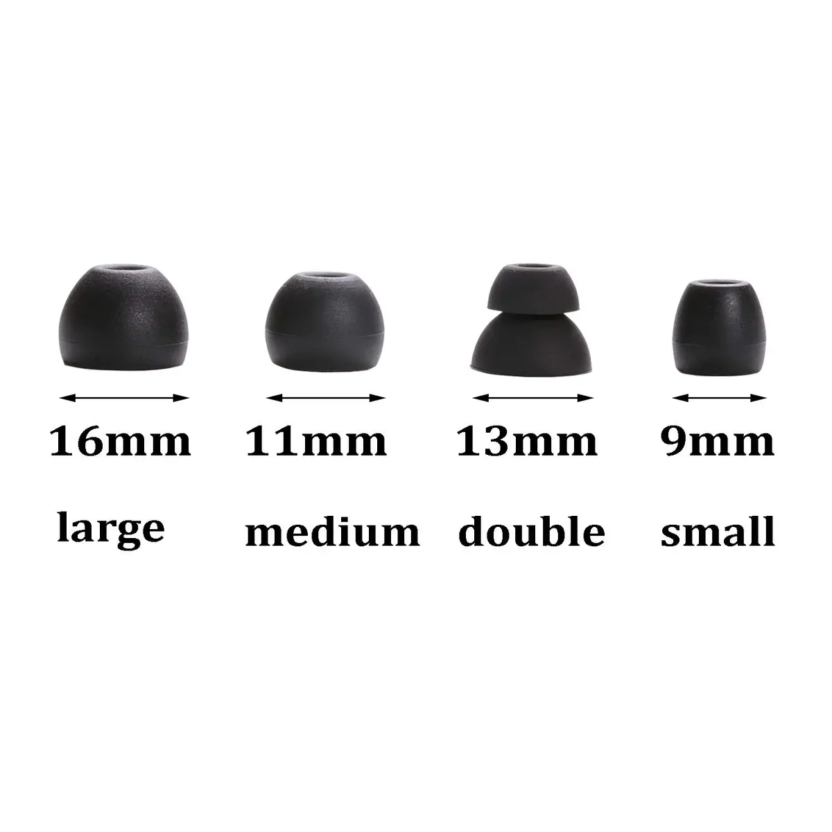 luakesa Replacement Silicone Ear Tips for Powerbeats Pro, 4 Pairs | Noise-Isolating, Soft & Reusable Earbuds - view 2