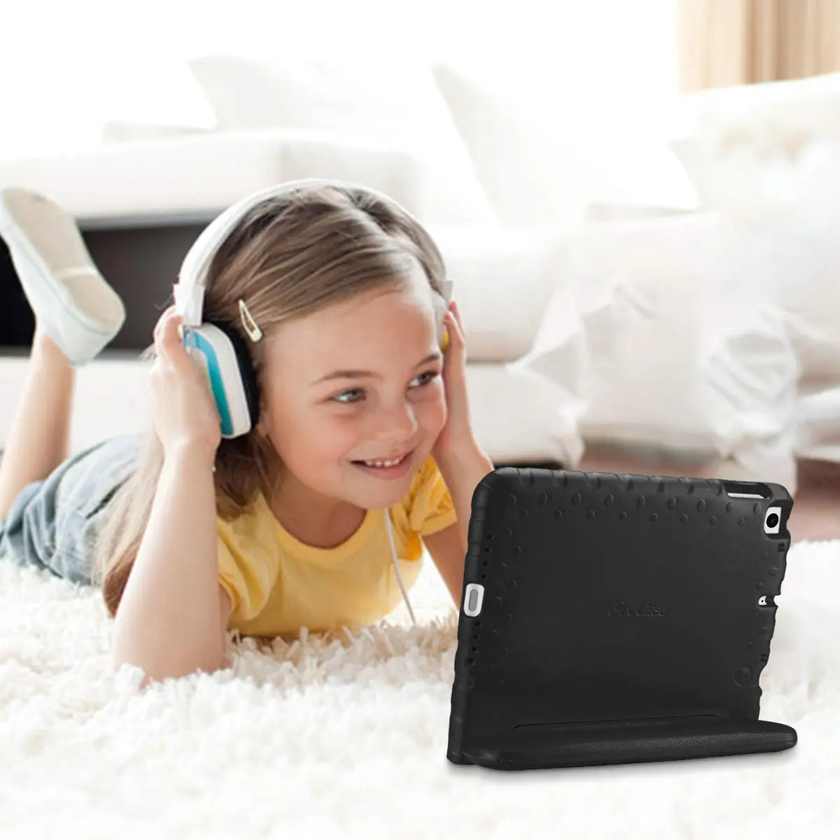 ProCase Kids Case for iPad 10.2" 9th/8th/7th Gen 2021/2020/2019-Black | Impact-Resistant & Childproof - view 8