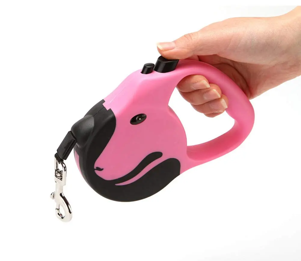 Emoly Retractable Dog Leash 16.5ft | Tangle-Free Heavy Duty Nylon & Reflective Handle - view 6