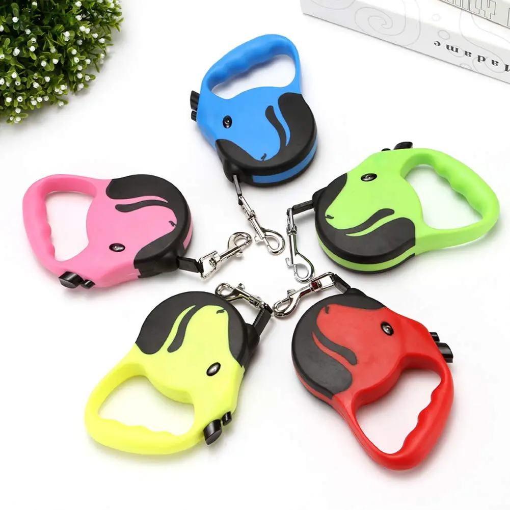 Emoly Retractable Dog Leash 16.5ft | Tangle-Free Heavy Duty Nylon & Reflective Handle - view 8
