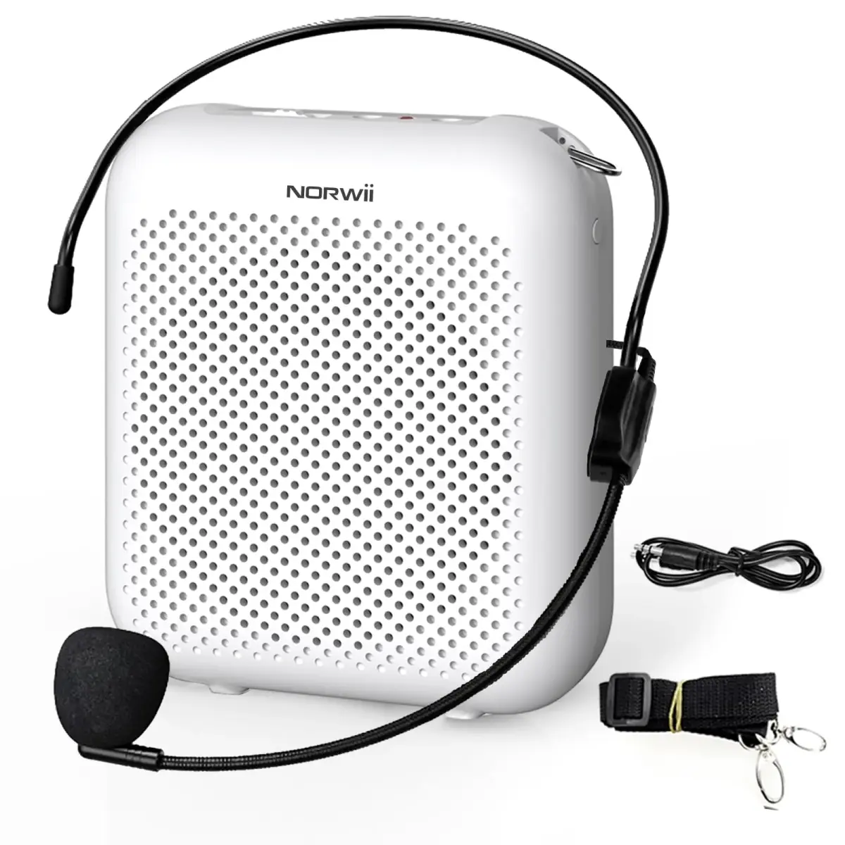 Norwii Portable Voice Amplifier with Wired Microphone Headset | 10W Loud & Clear Sound - main product image