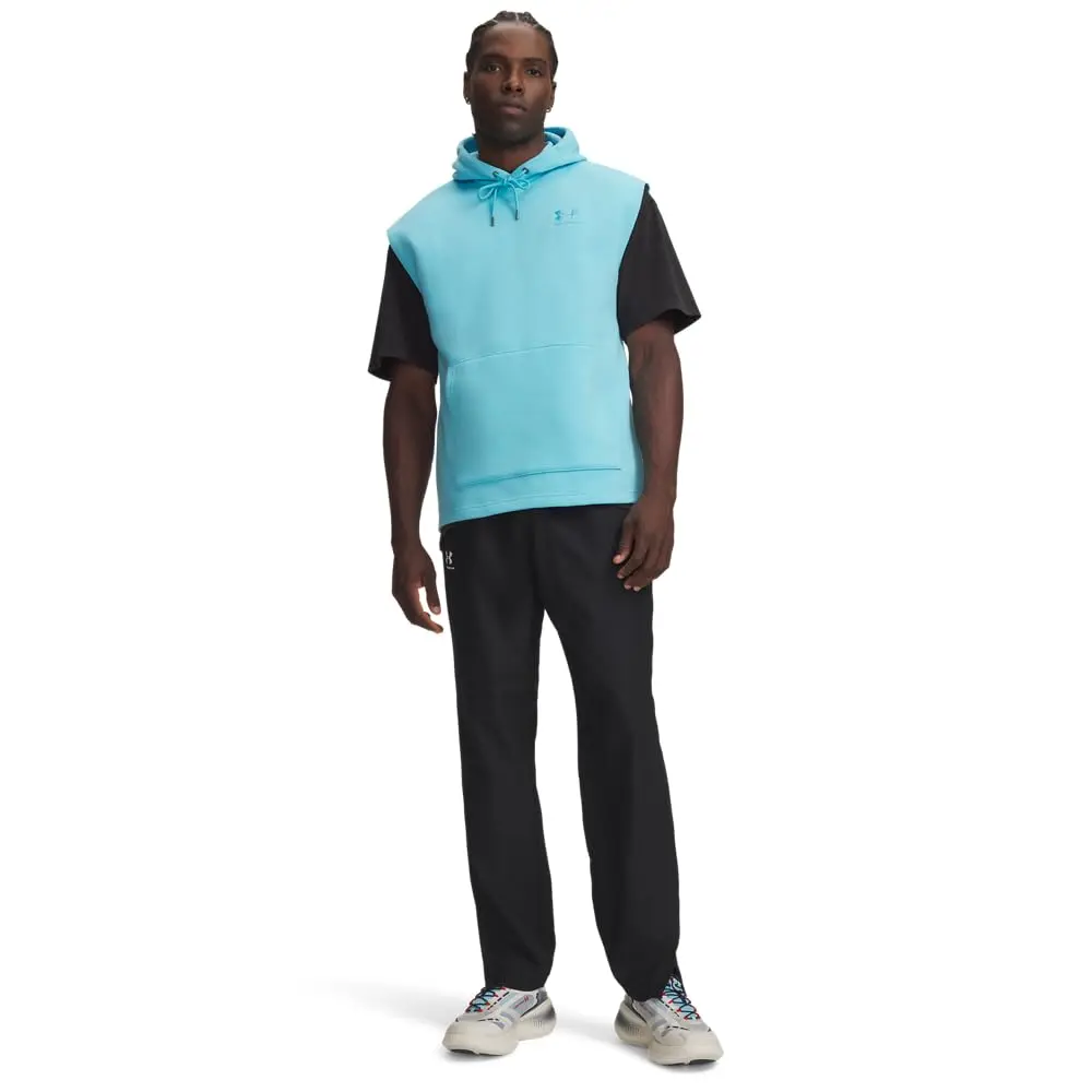 Under Armour Woven Vital Workout Pants Black (001) | Slim Fit, 31.75" Inseam, Lightweight Polyester - view 2