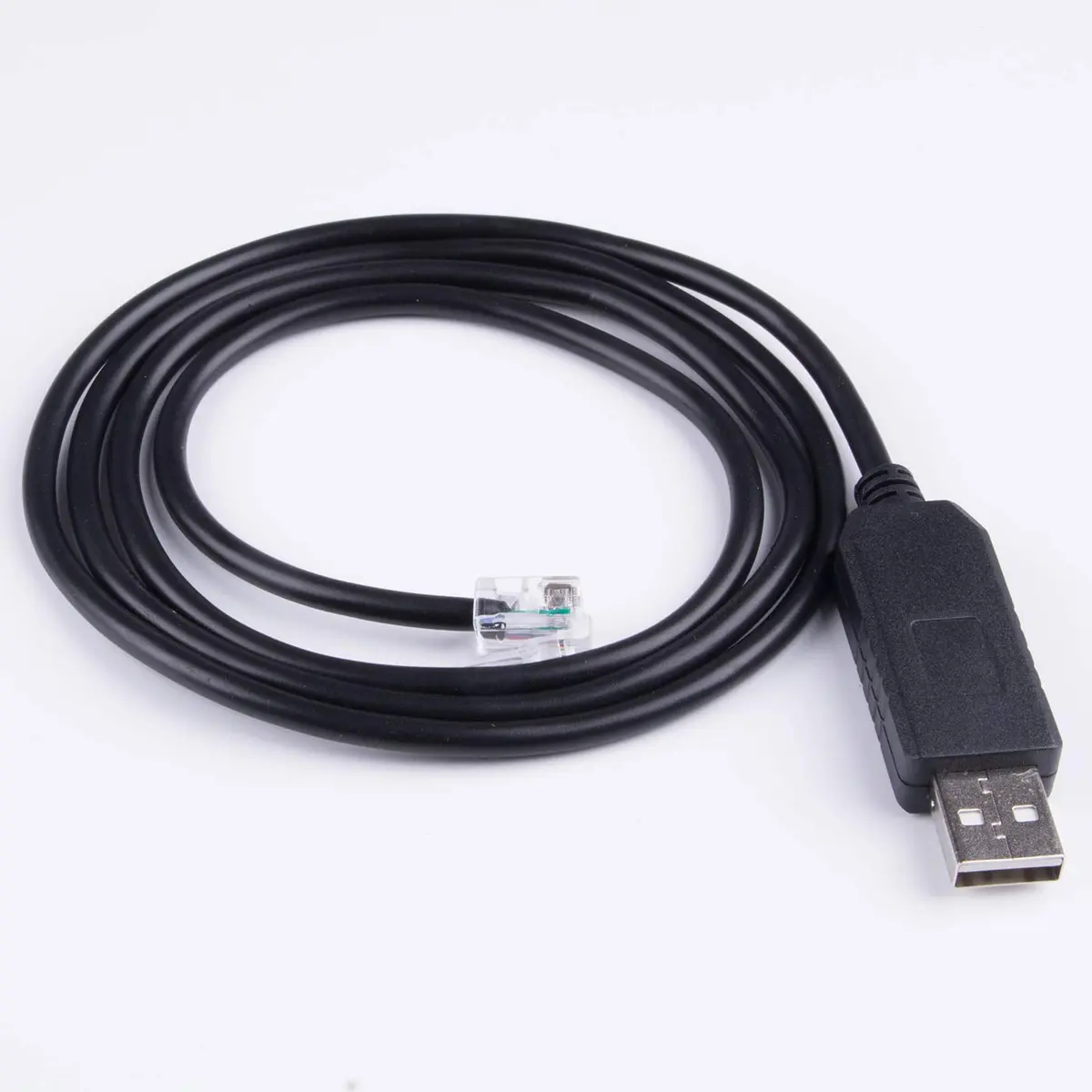 Suamdoen Meade Autostar Telescope Control Cable 500cm | USB to RJ10 Serial Adapter for Meade LX200 - main product image