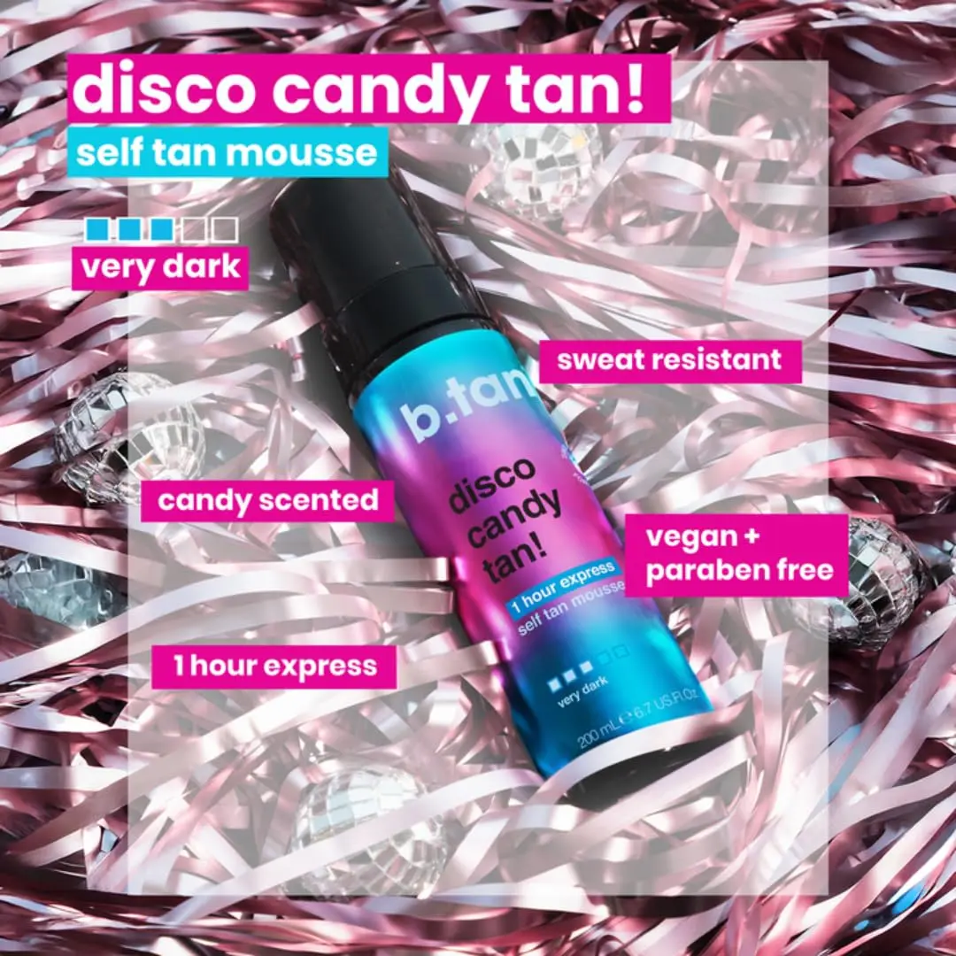 B.TAN Ultra Dark Self Tanner Mousse 197ml (6.7 Fl Oz) | 1 Hour Express Bronzing Fake Tan Foam - view 3