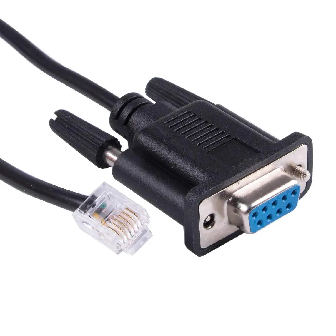 Suamdoen USB RS232 to RJ11 Communication Cable 1.83m (6ft) | Keyence PLC PC Connection - main product image