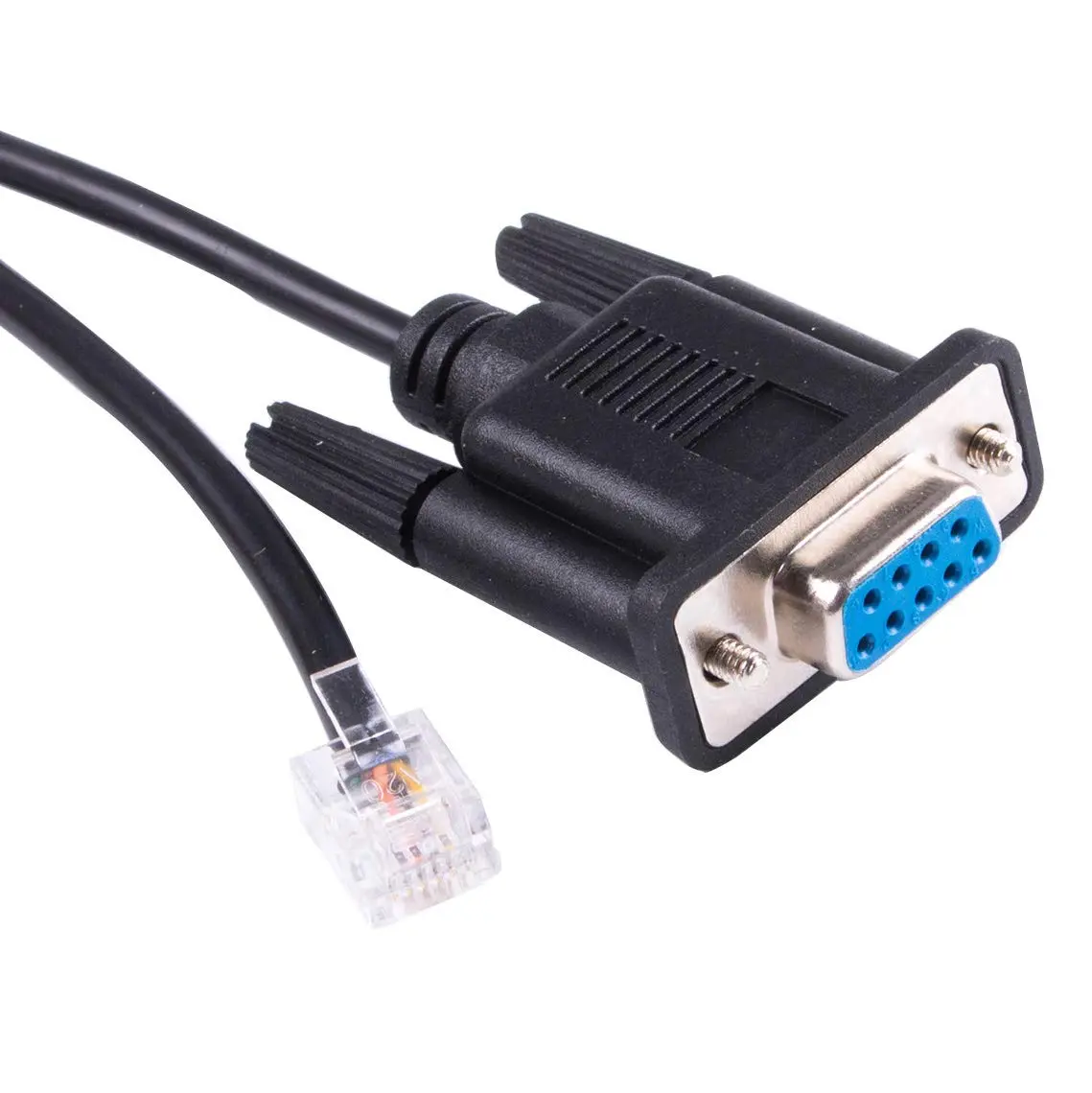 Suamdoen USB RS232 to RJ11 Communication Cable 1.83m (6ft) | Keyence PLC PC Connection - view 3