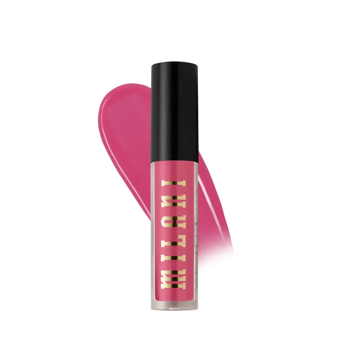 Milani Ludicrous Lip Gloss Fanny Pink | Moisturizing Glossy 3D Shine - view 3