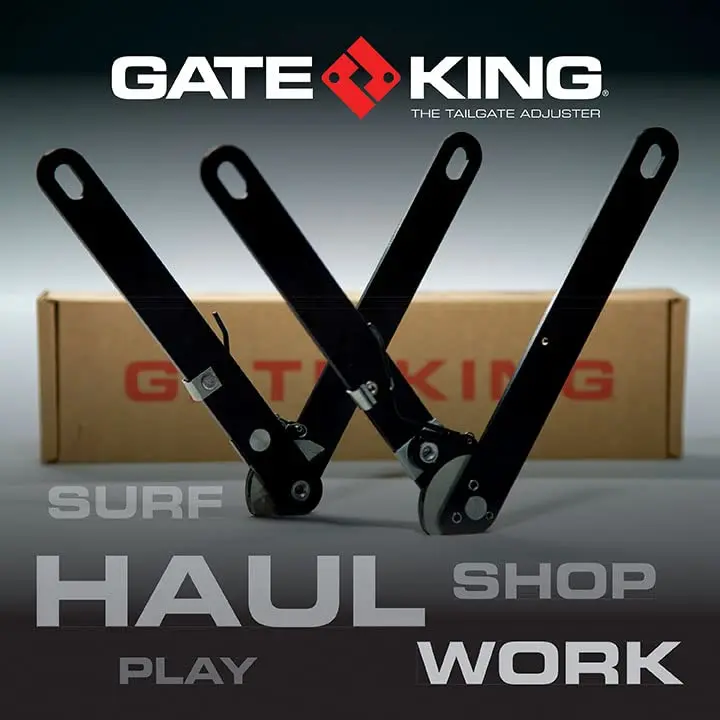 GATE KING Ratcheting Multi Position Pickup Truck Tailgate Adjuster 1500 (2019-2023) Made in USA | Heavy-Duty, Easy Install - view 7