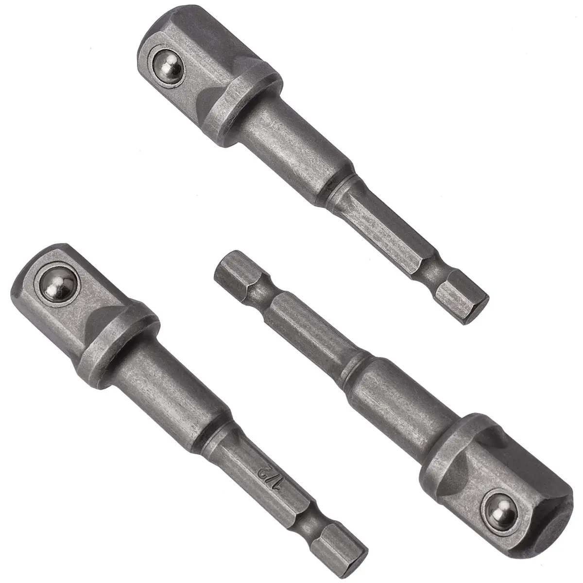 OIIKI 6 Pack 1/2 inch Square Socket Adapter Bit Set | Impact Driver Power Bits for Automotive DIY (70-120 chars) - view 3