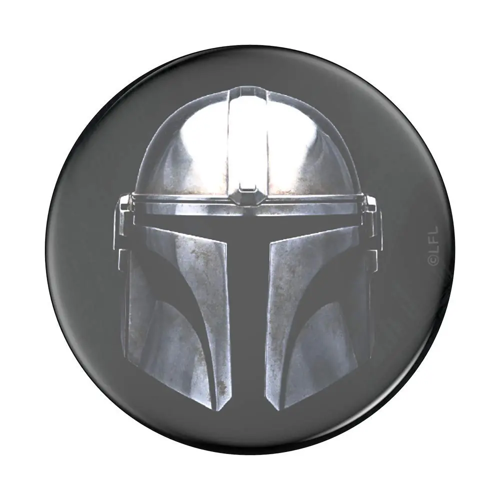 PopSockets Adhesive Phone Grip, Holder- Mandalorian Gloss | Secure, Swappable, Star Wars Style - view 5