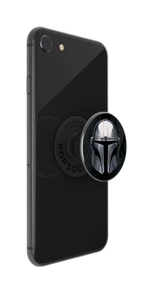 PopSockets Adhesive Phone Grip, Holder- Mandalorian Gloss | Secure, Swappable, Star Wars Style - view 2