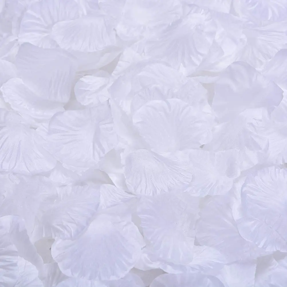 LZXD Artificial Silk Rose Petals 1000 Pieces | Romantic Wedding & Party Decor - view 5