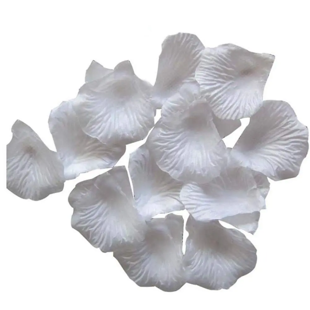 LZXD Artificial Silk Rose Petals 1000 Pieces | Romantic Wedding & Party Decor - view 6