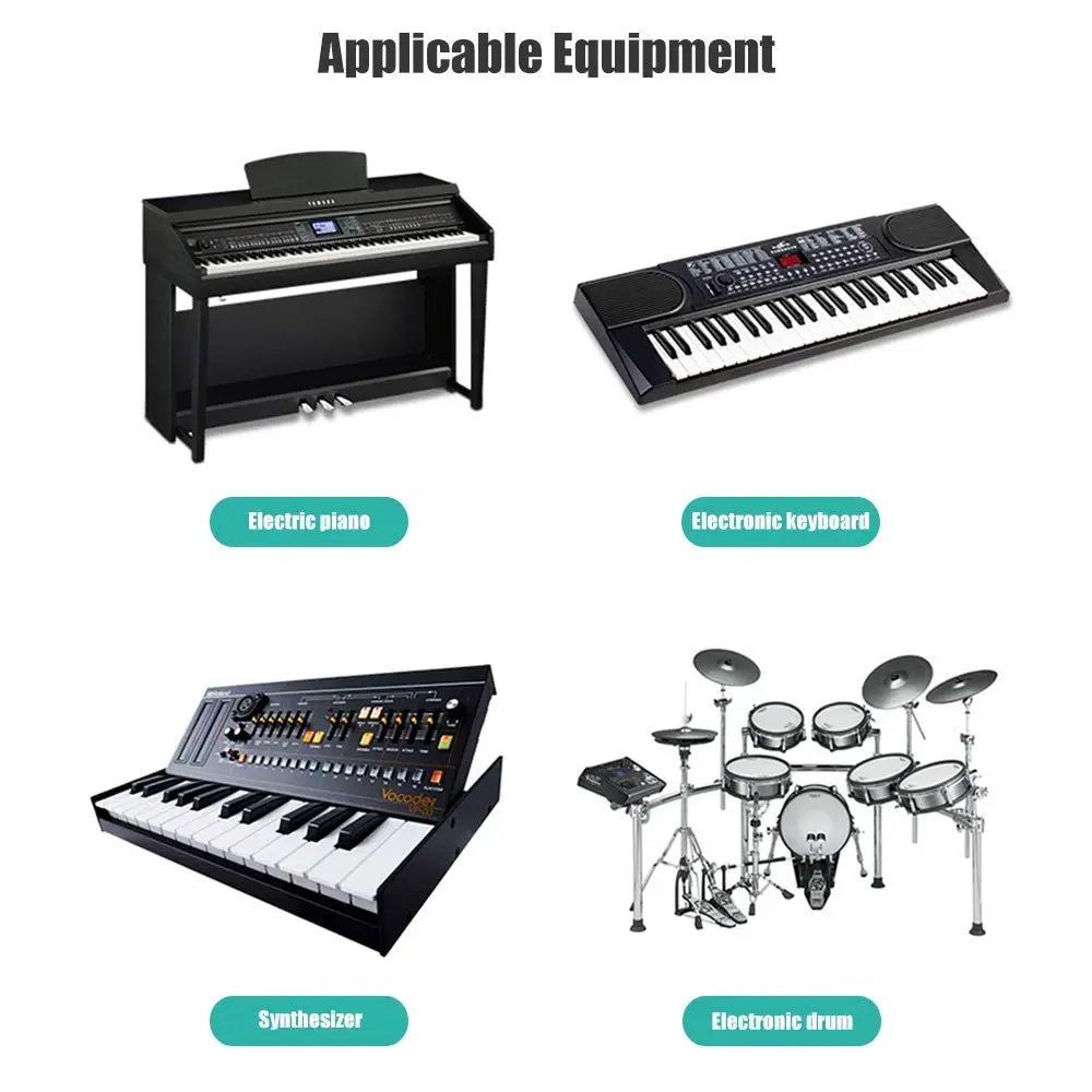Ancable 6FT USB B MIDI Cable for Instruments | High-Quality Data Transmission (70-120 chars) - view 3