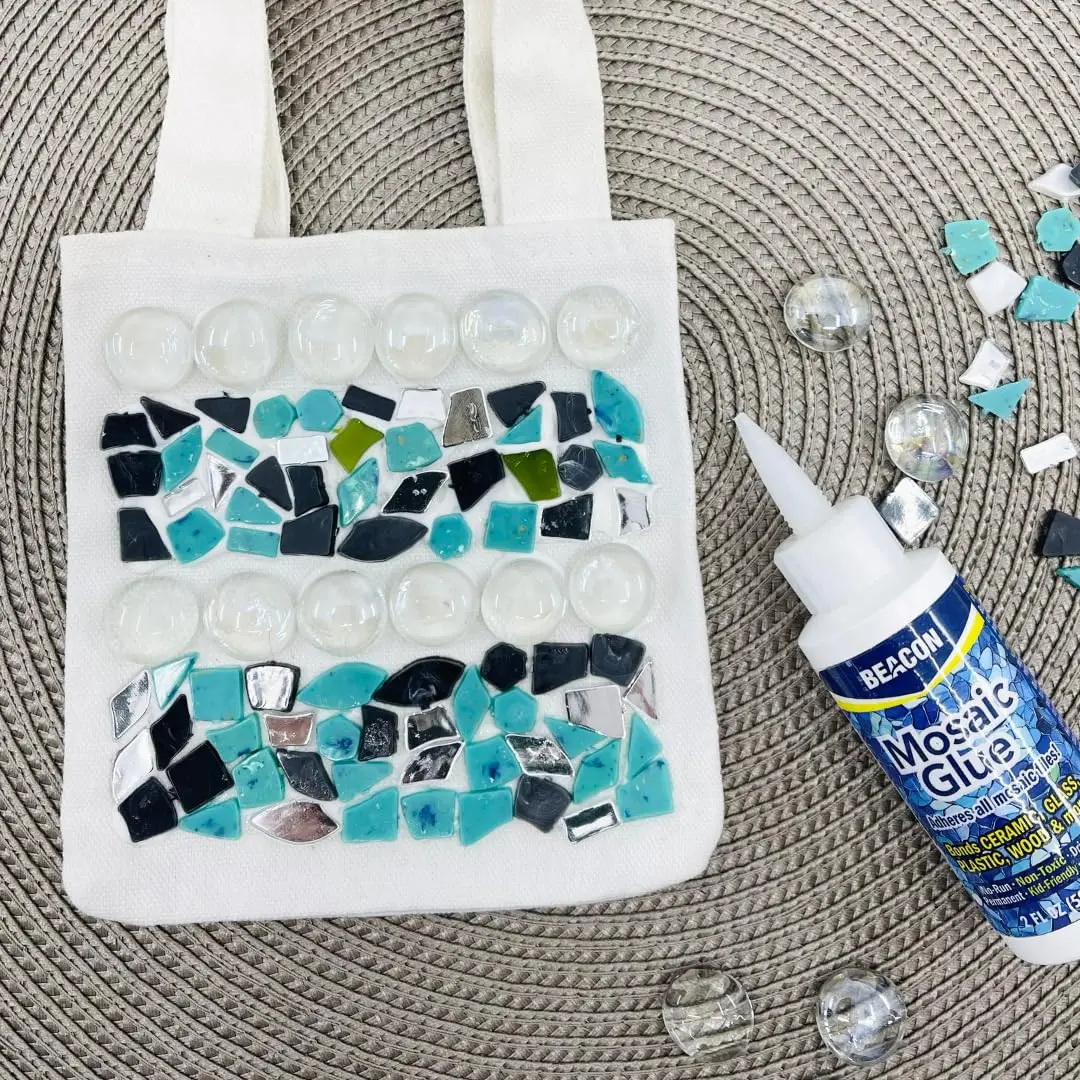 Beacon Mosaic Glue 2-Ounce Bottles | 12-Pack | Waterproof, Non-Toxic, Dries Clear - view 2