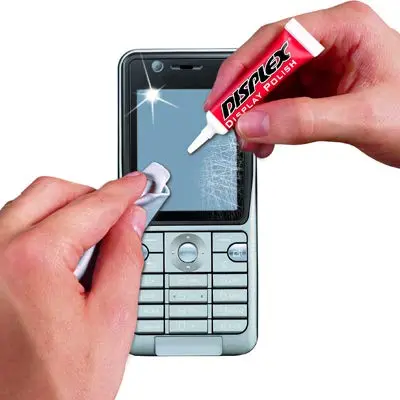 Displex Plastic Display Polish Scratch Remover 10cm (3.9in) | For Uncoated Plastic Screens - view 2