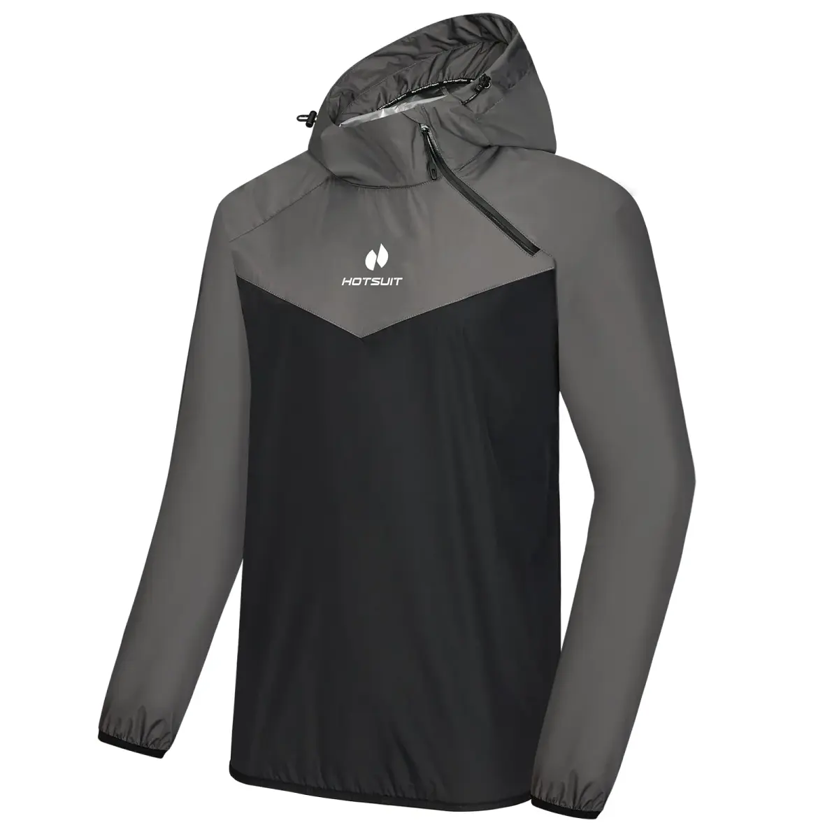 HOTSUIT Men's B. Gray Sauna Jacket Only for Weight Loss - XX-Large - main product image