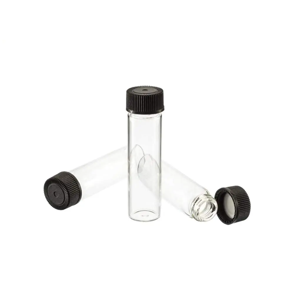 SUCOHANS 4ml Glass Vials with Black Phenolic Screw Caps | Sample & Storage Vials in India - view 7
