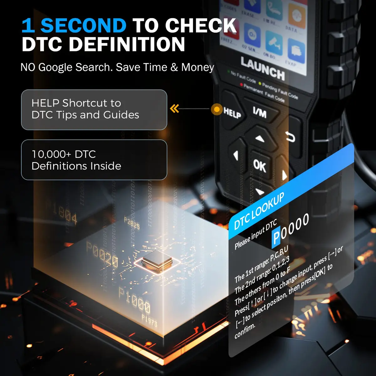 LAUNCH CR529 OBD2 Diagnostic Scan Tool Code Reader for Cars & Trucks | Amazon’s Choice 2026 - view 4