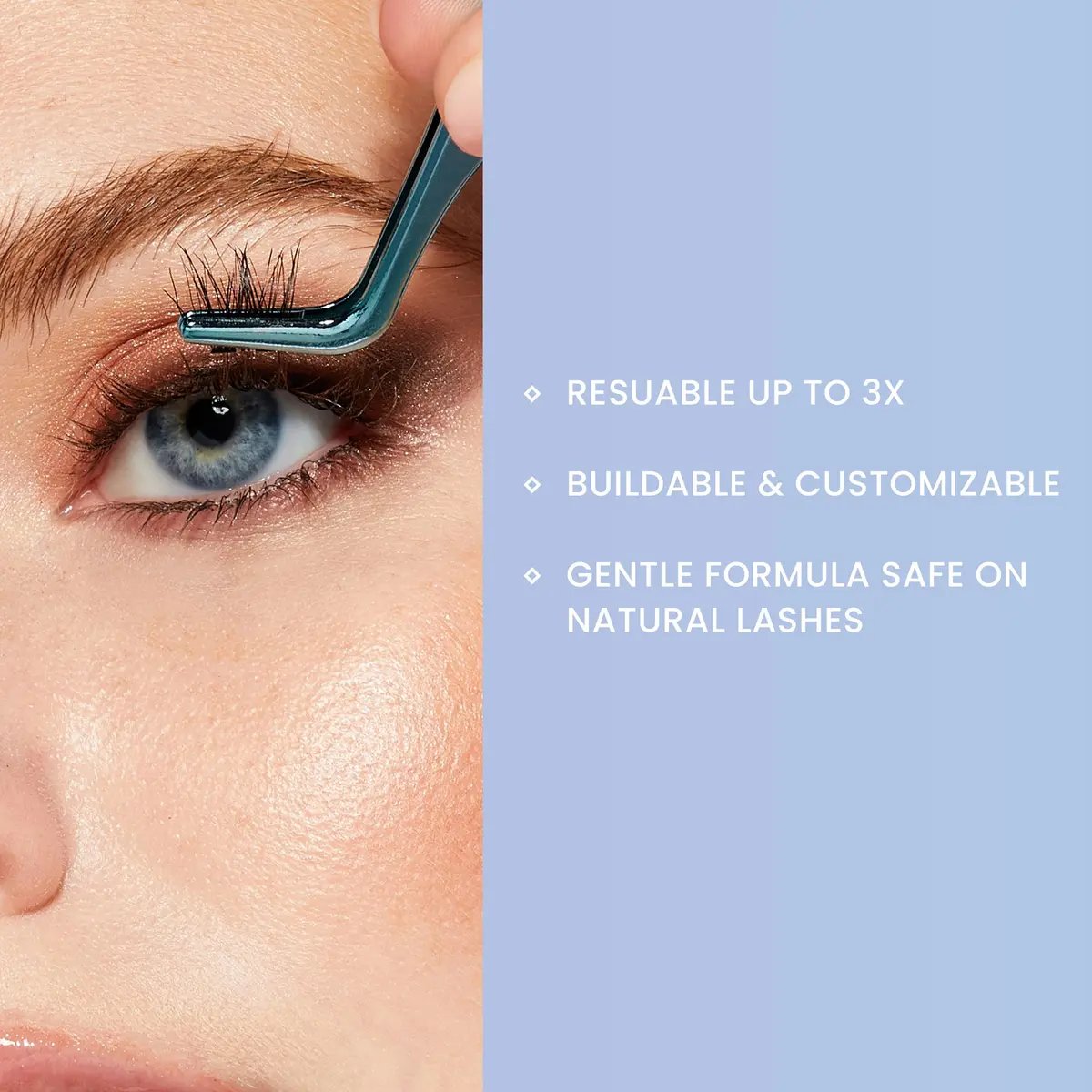 KISS Falscara DIY Eyelash Extension Remover with Rosewater 50ml (1.69 Fl Oz) | Gentle Eye Cleanser for Lash Removal - view 4