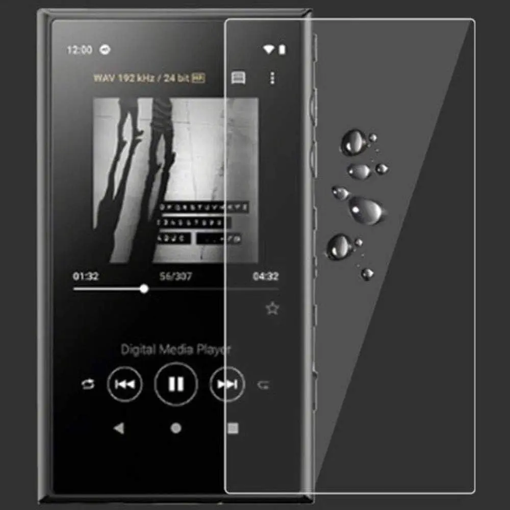 BestforYou Clear TPU Case with Tempered Glass for Sony Walkman NW-A100 A105 A106 15.5cm (6.1 inch) | Protective Skin Cover - view 3