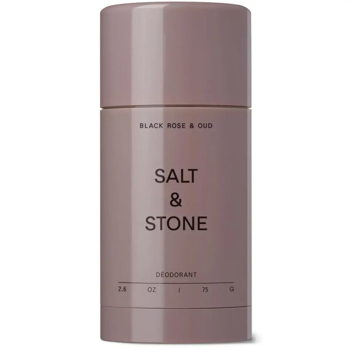 Salt & Stone Aluminum Free Deodorant, Black Rose & Oud Scent, Extra Strength 48 Hour Protection, 2.6oz - main product image