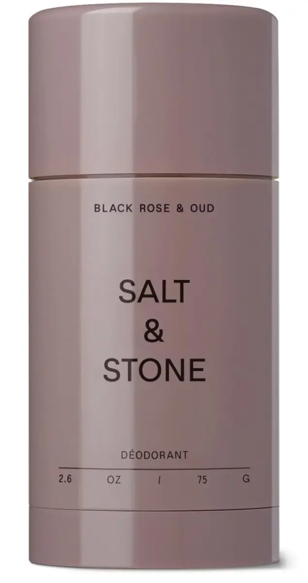 Salt & Stone Aluminum Free Deodorant, Black Rose & Oud Scent, Extra Strength 48 Hour Protection, 2.6oz - main product image