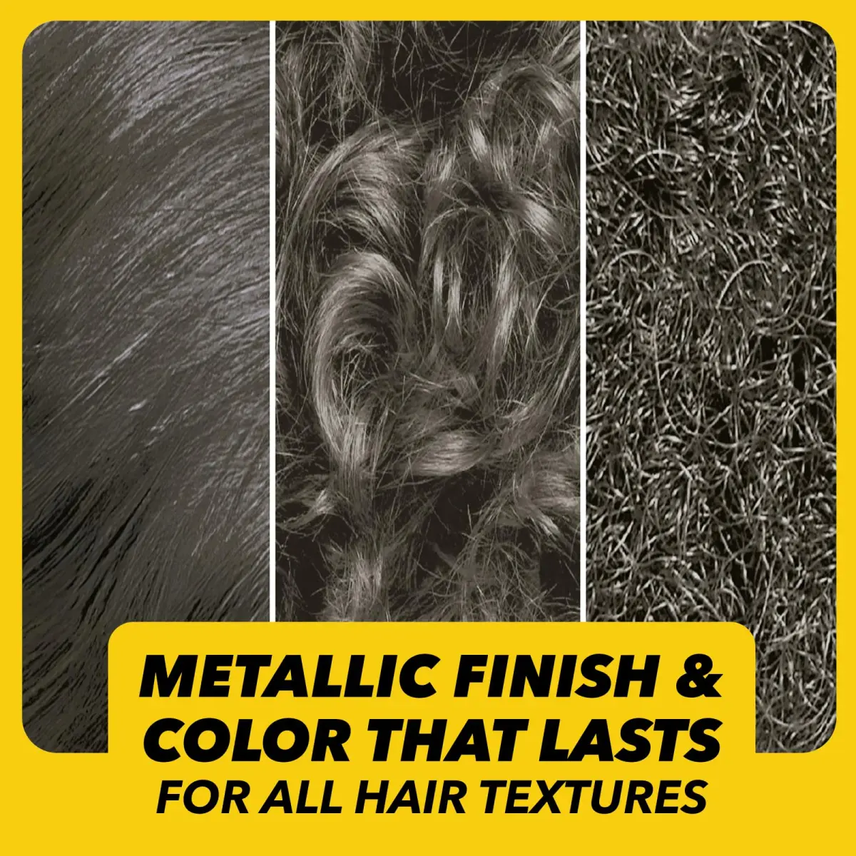 Got2B Metallics Permanent Hair Color M72 Dusty Silver 142ml (4.8 Fl Oz) | Anti-Fade Metallic Shine - view 4