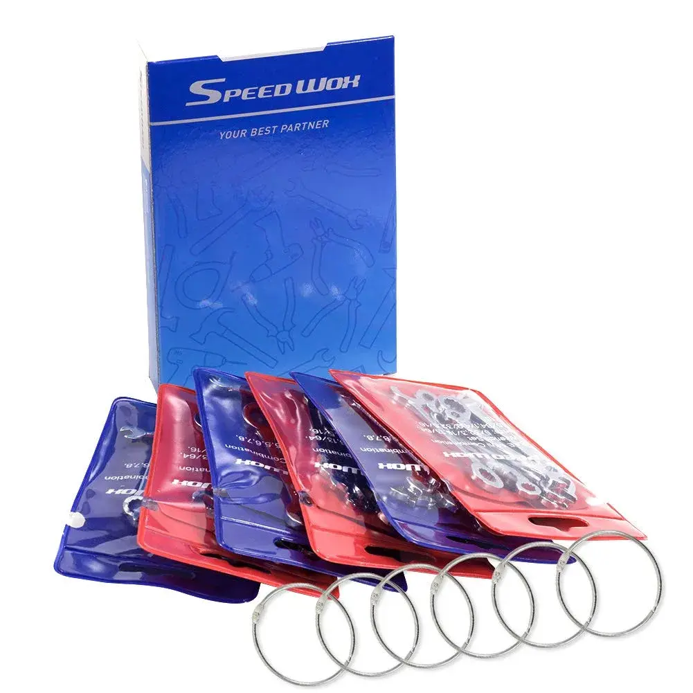 SPEEDWOX Mini Combination Wrench Set 4mm-11mm (0.157"-0.433") & 5/32"-7/16" (0.156"-0.437") | 60 Pcs Total - view 7