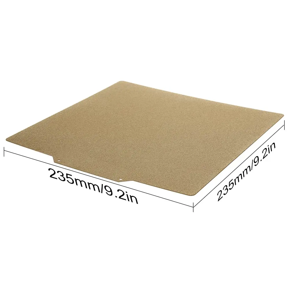 Comgrow PEI Sheet 235x235mm for Ender 3 Series 3D Printers | Textured One-Sided PEI Build Surface - view 5