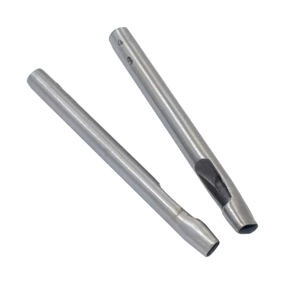 DGOL Leather Oval Hole Punch Kit 6 Sizes | Durable Carbon Steel, Easy to Use, 6 pcs - view 4