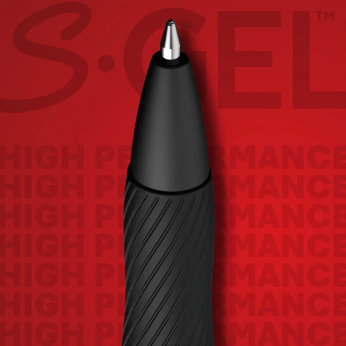 Sharpie S-Gel Gel Pens Black Barrel Medium Point 0.7mm Assorted Ink Colors 12 Count | Smoother Bolder Cleaner Quicker Drying - view 4