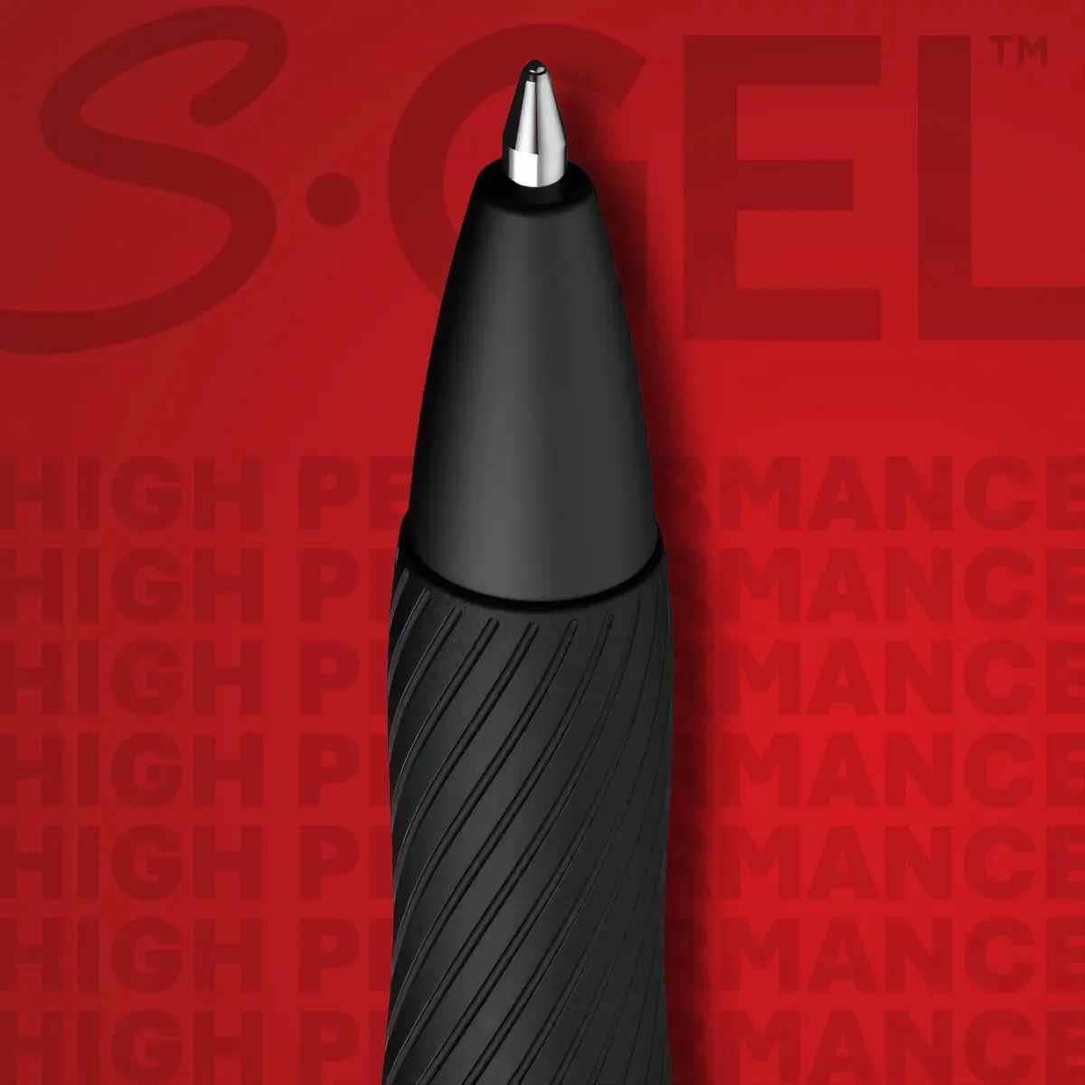 Sharpie S-Gel Gel Pens, Black Barrel, Medium Point (0.7mm), Black Gel Ink, 12 Count | Smooth Ink Flow for Students & Professionals - view 4