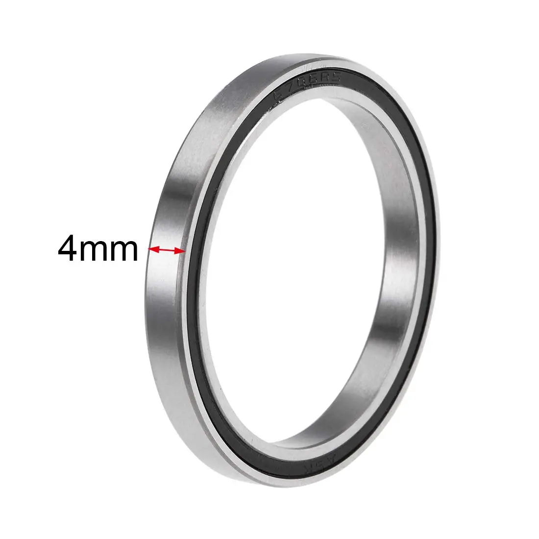 uxcell 6706-2RS Deep Groove Ball Bearings 30mm x 37mm x 4mm Double Sealed Chrome Steel (2 Pcs) | Industrial Grade Precision - view 3