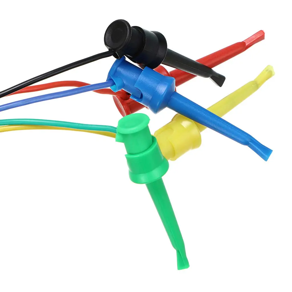 Sumnacon Test Dual Lead Test Hook Clips for Multimeter Testing | 20 AWG, 10 Pcs - view 5