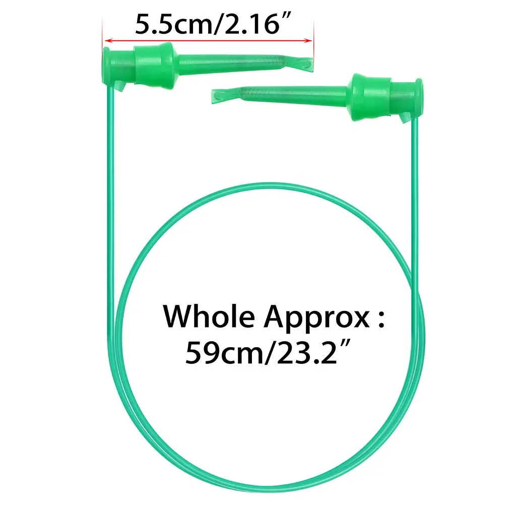 Sumnacon Test Dual Lead Test Hook Clips for Multimeter Testing | 20 AWG, 10 Pcs - view 2