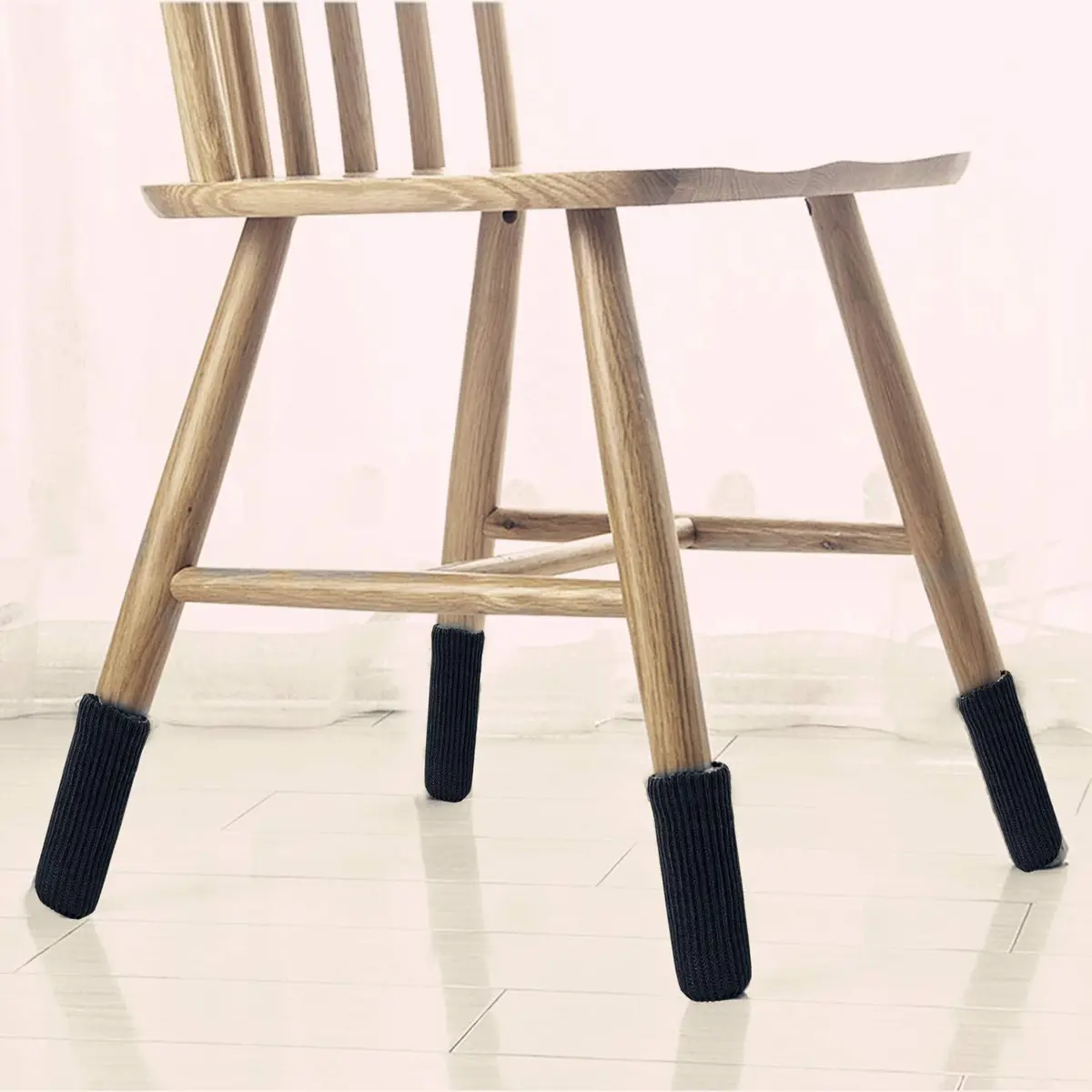 OEEKOI Furniture Leg Socks 24 pcs | Floor Scratch & Noise Protection for Chairs & Tables - view 3