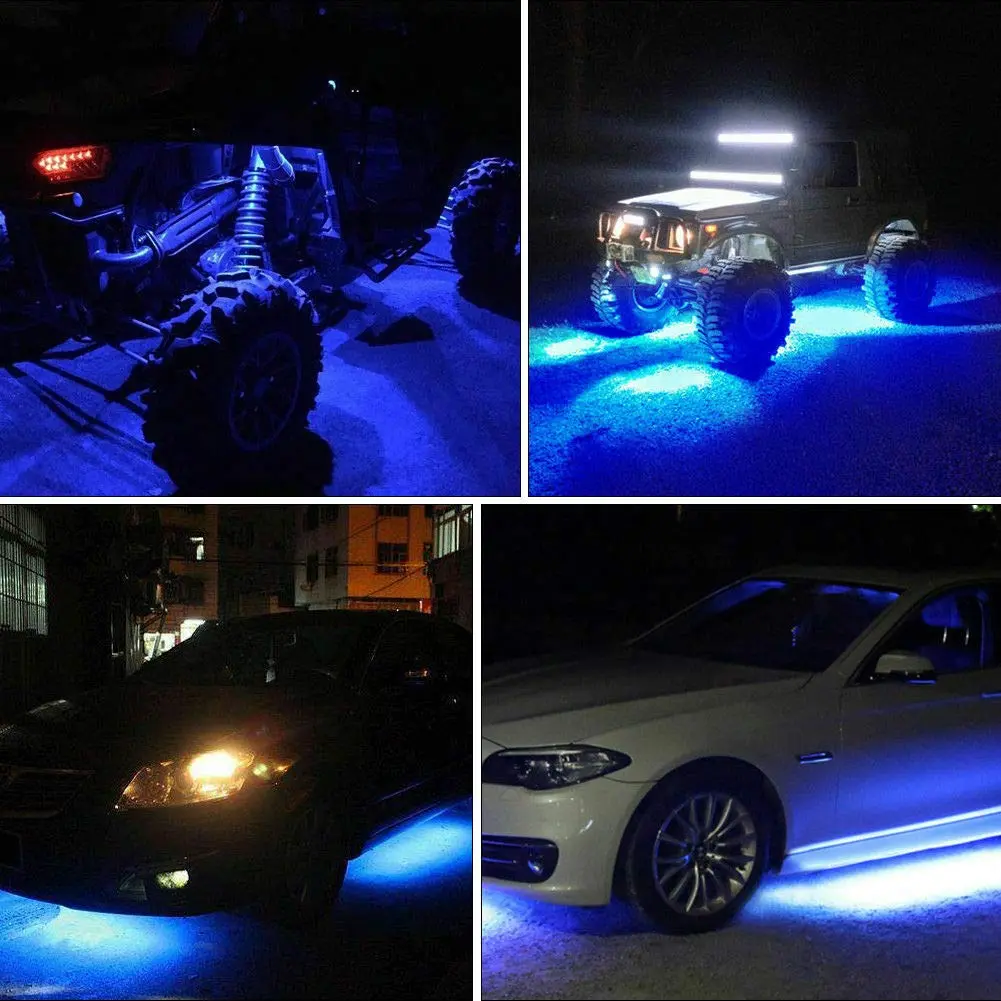FABOOD F 12V Vehicle Accent Light | Waterproof Blue LED Underglow for Offroad & Jeep (70-120 chars) - view 2