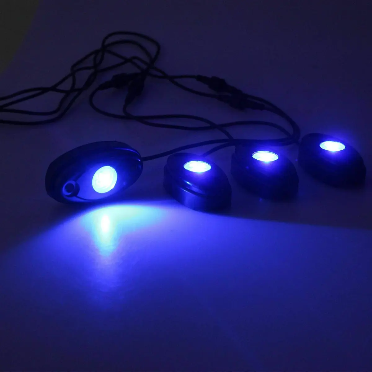 FABOOD F 12V Vehicle Accent Light | Waterproof Blue LED Underglow for Offroad & Jeep (70-120 chars) - view 3