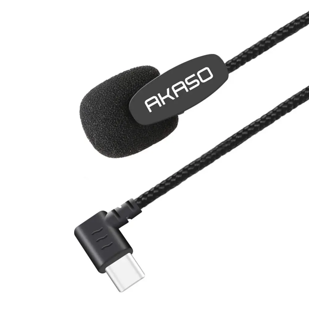 AKASO External Microphone for Brave 7/8/6 Plus Action Camera | Type-C Port - view 3