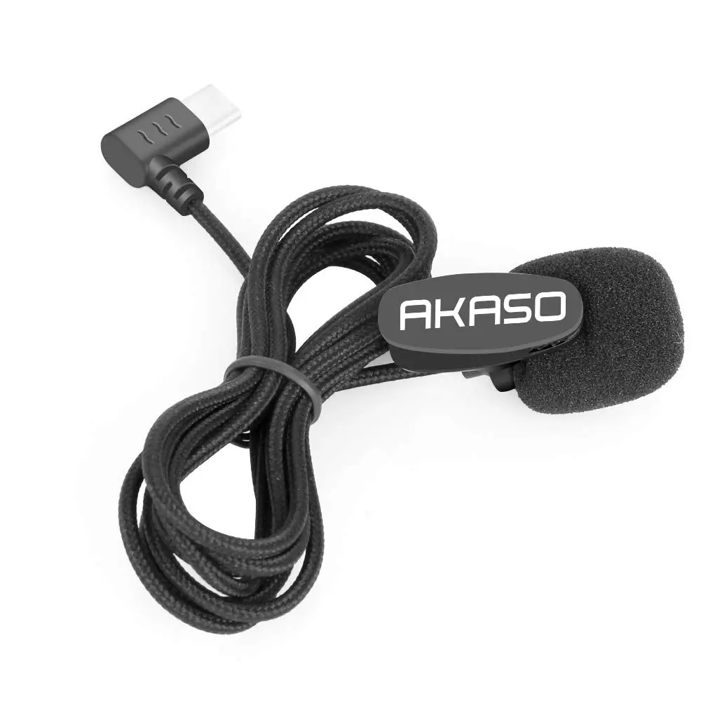 AKASO External Microphone for Brave 7/8/6 Plus Action Camera | Type-C Port - view 4