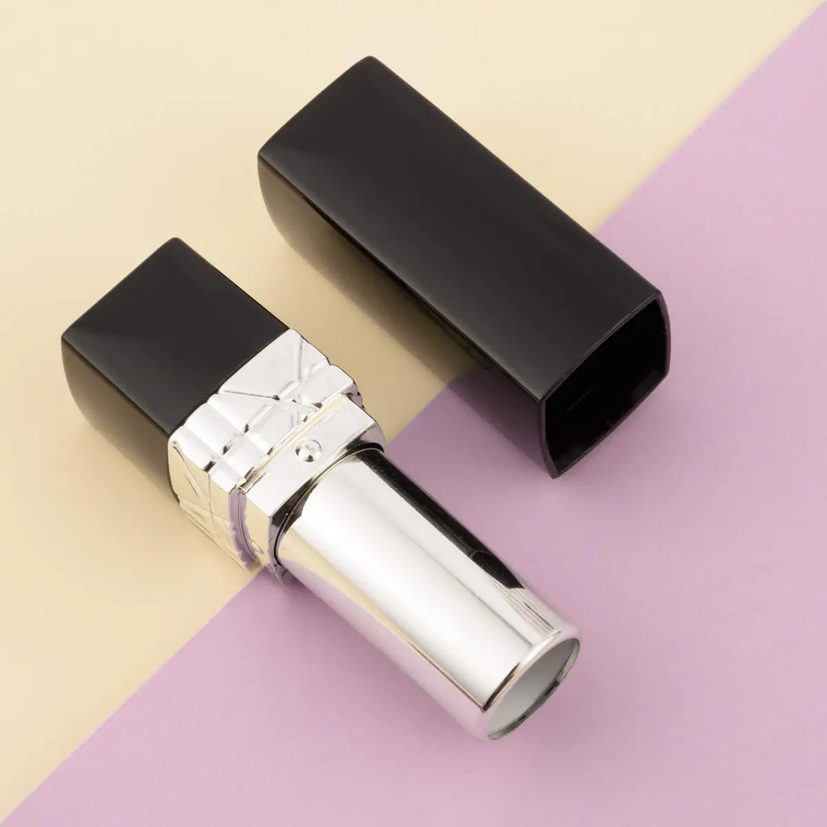 Allwon 10Pcs Black Empty Lipstick Tubes DIY Lip Balm Container | Rectangle Tube for Custom Lipstick (approx 75mm x 20mm) - view 4