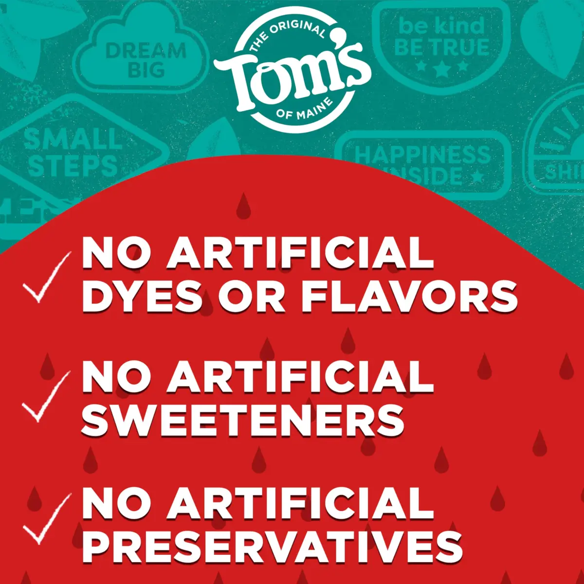 Tom's of Maine Kids Fluoride-Free Toothpaste Silly Strawberry 15.3 oz (434 g) | Dermatologist Tested - view 7