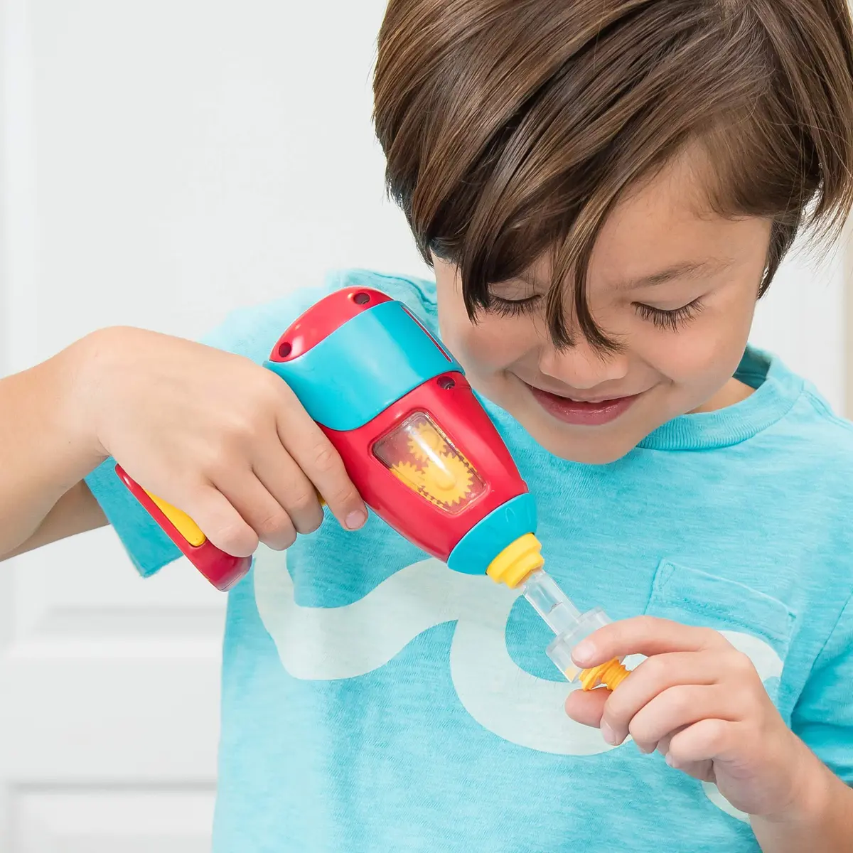 Educational Insights Design & Drill Toy Power Drill | Realistic Electric Toy for Kids Ages 3+ - view 2