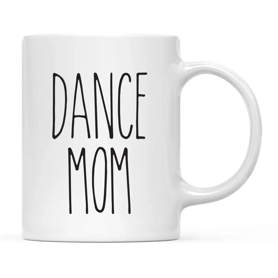 Andaz Press Dance Mom 11oz (325ml) Ceramic Coffee Mug | Rustic Farmhouse Style Gift - main product image