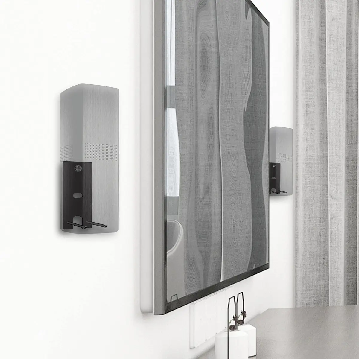 Dinghosen Wall Brackets for Bose Surround Speakers 700 & Lifestyle 650 System, Black | Pair of Speaker Mounts - view 7